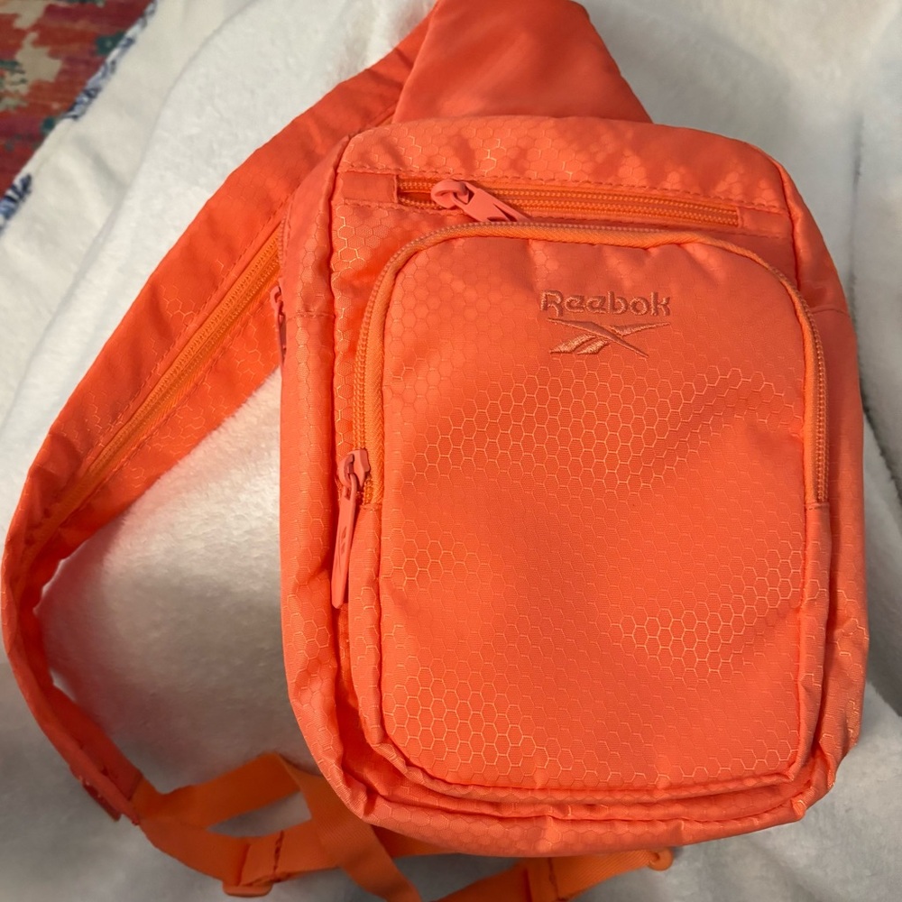 Reebok Orange Crossbody Bag